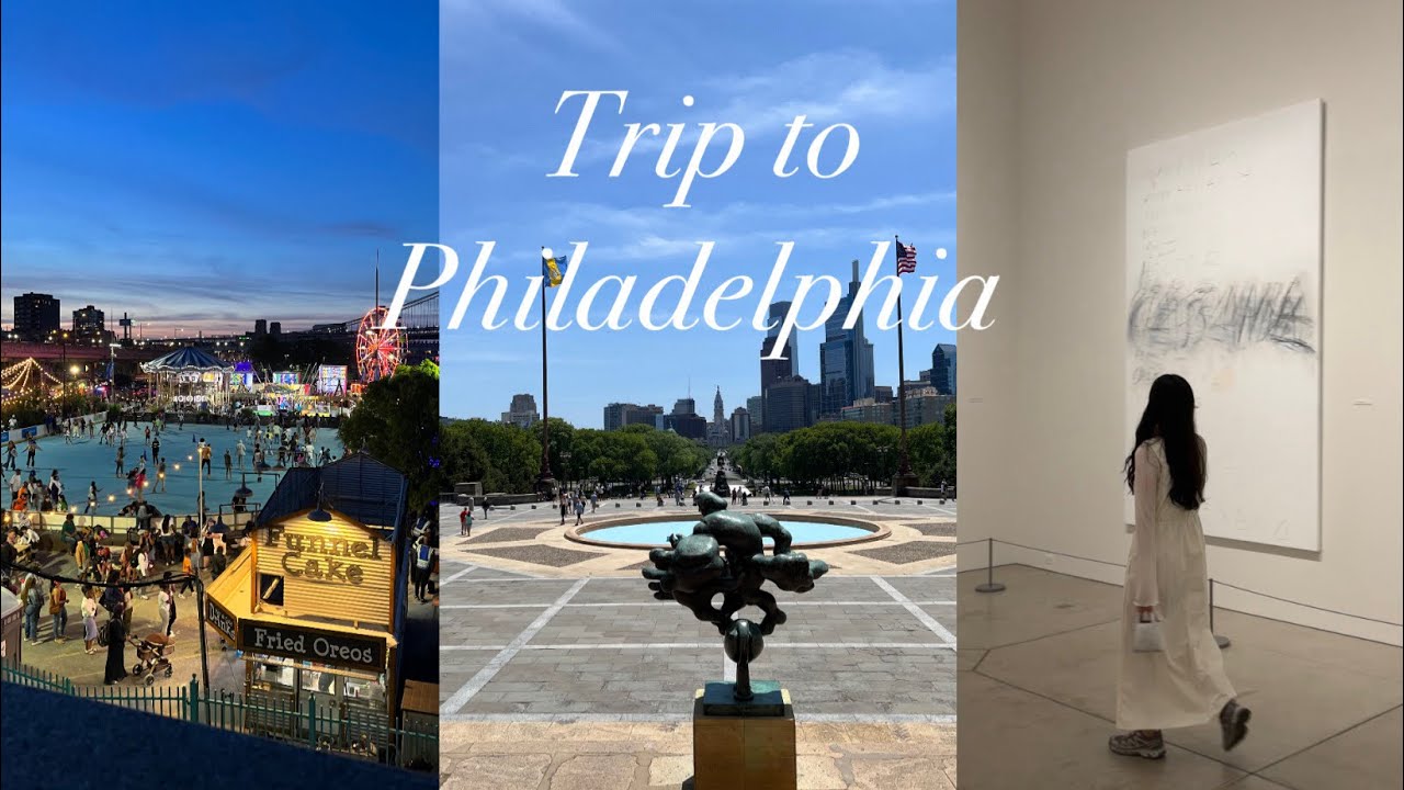 Trip to Philadelphia | 1년만에 편집해서 올리는 필라델피아 여행 브이로그