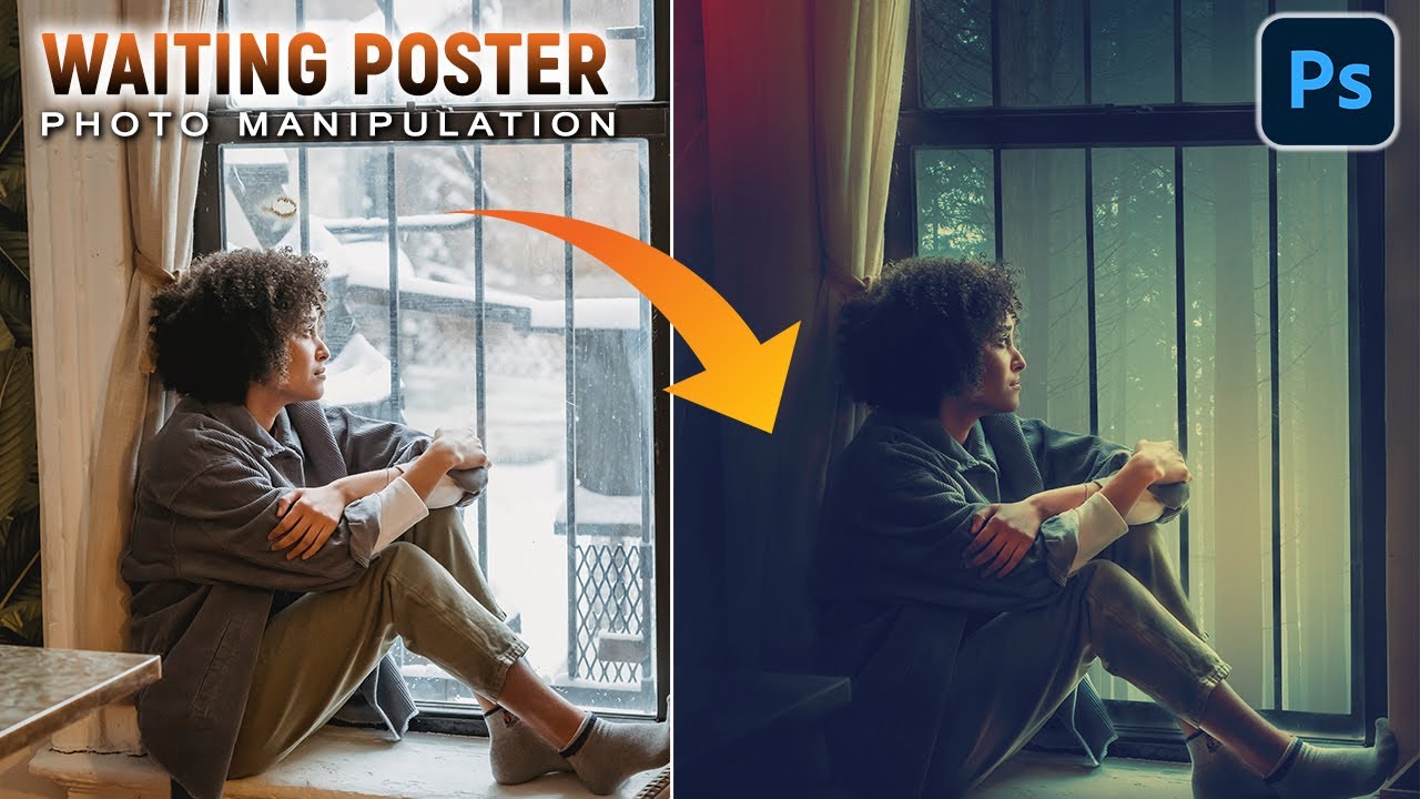 Waiting Photo Manipulation in Photoshop || Photoshop Tutorial