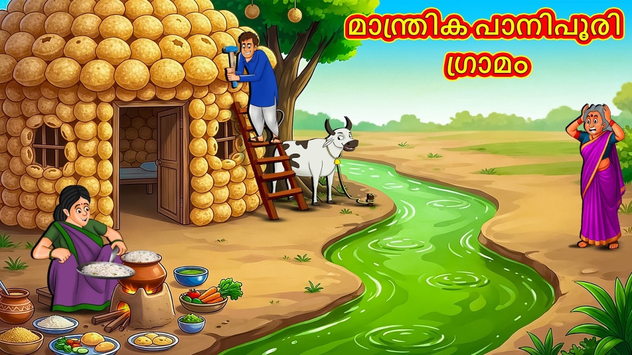 മാന്ത്രിക പാനിപൂരി ഗ്രാമം | New Malayalam Stories | Malayalam Kathakal | Stories In Malayalam