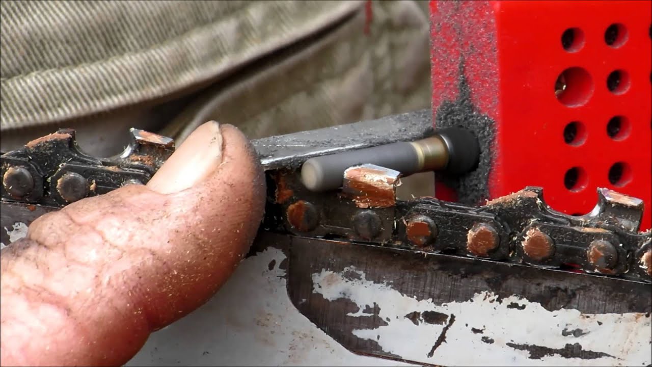 How to Sharpen Your Chainsaw - Using 12 Volt Sharpener
