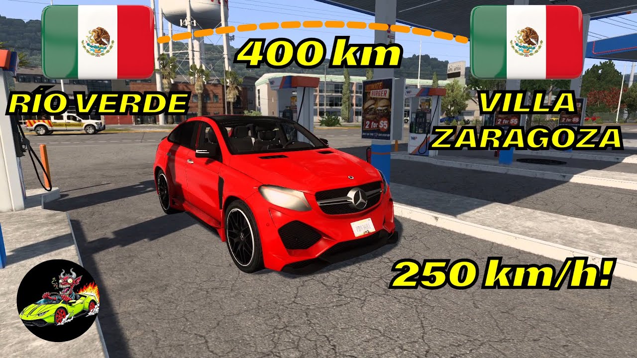 ATS Mercedes Benz AMG GLE 63 Fastest Road Trip - Río Verde to Villa Zaragoza (México)