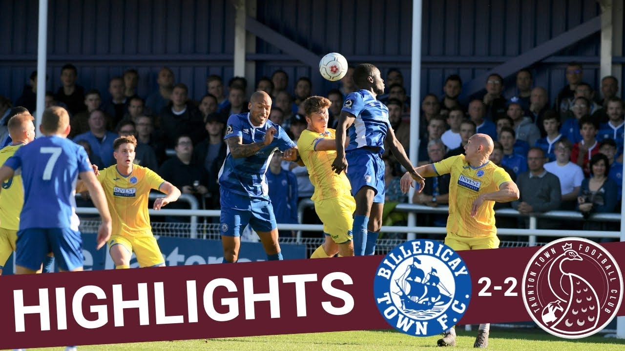 Extended Highlights: Billericay Town 2-2 Taunton Town