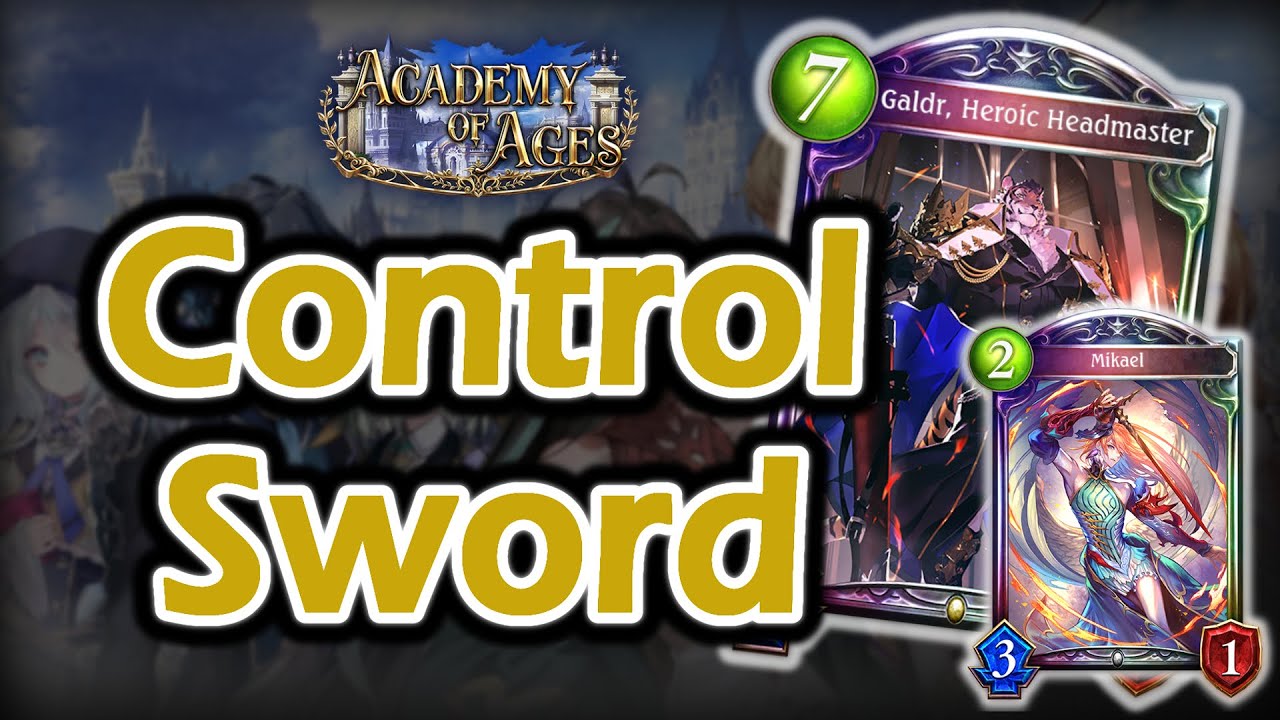 Control Sword in the Mini-Expansion [Shadowverse/Academy of Ages]