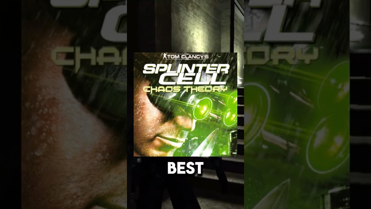 IS CHAOS THEORY THE BEST SPLINTER CELL GAME? 