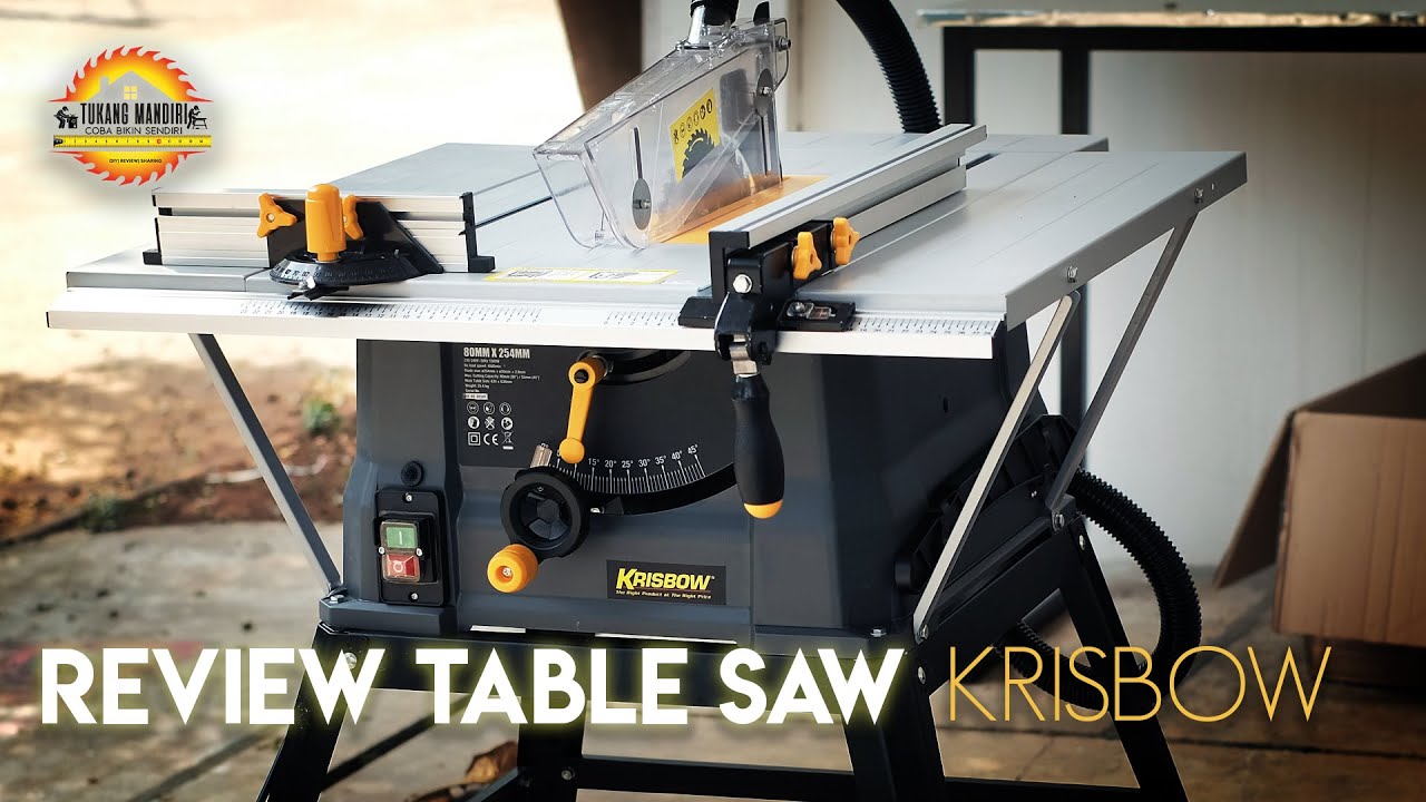 Review| TABLE SAW KRISBOW 10