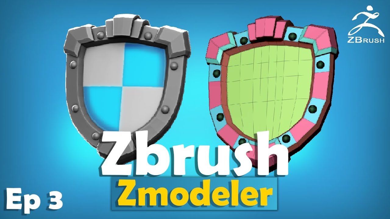 MODELISER DES OBJETS SIMPLES AVEC LE ZMODELER PART 3 TUTO ZBRUSH