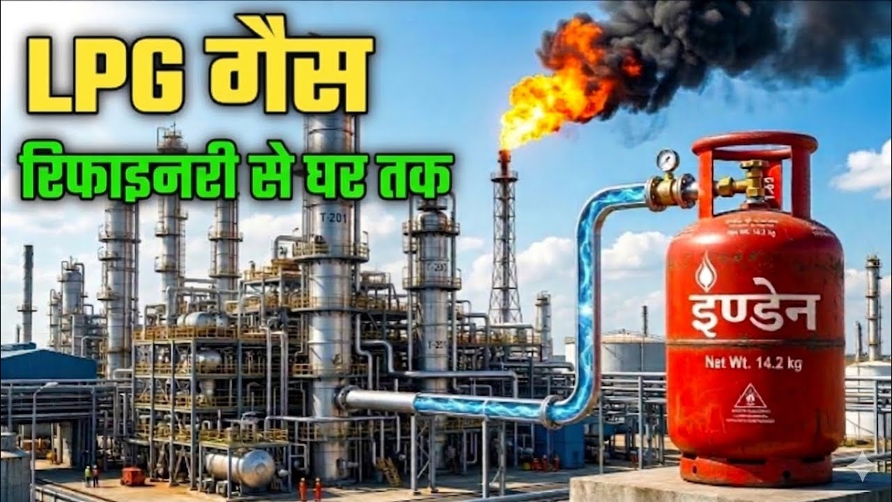 LPG Gas Supply Chain: Refinery Se Aapke Kitchen Tak | How LPG Gas is Made