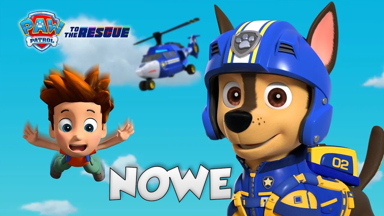 NOWE! Chase ratuje spadającego Alexa | PAW Patrol: Na ratunek | Psi Patrol Polski
