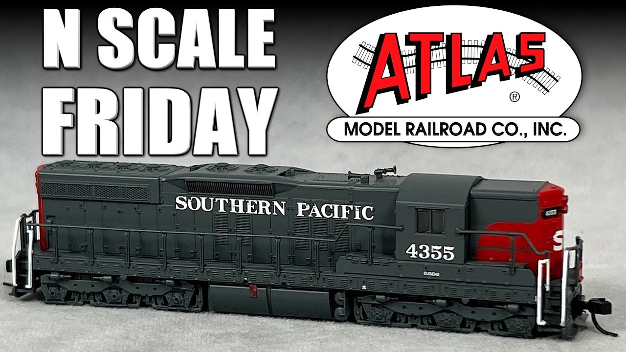 Southern Pacific EMD SD9 Atlas Master N Scale Friday