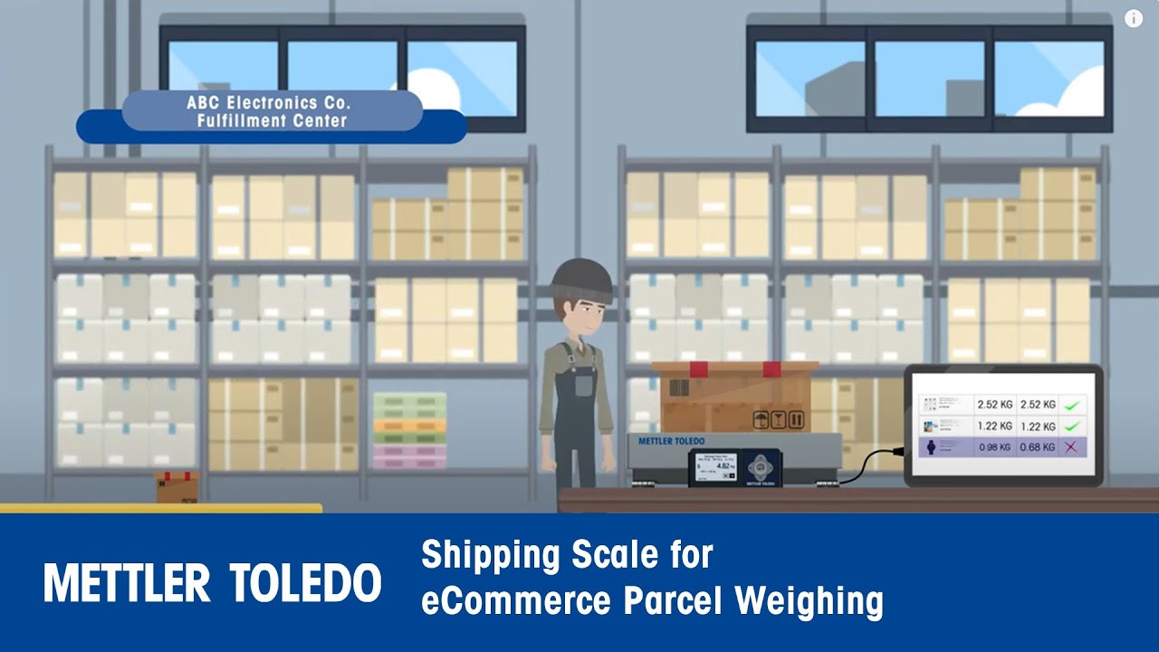 Shipping Scale For E-Commerce Parcel Weighing - Product Video - METTLER TOLEDO Industrial - en