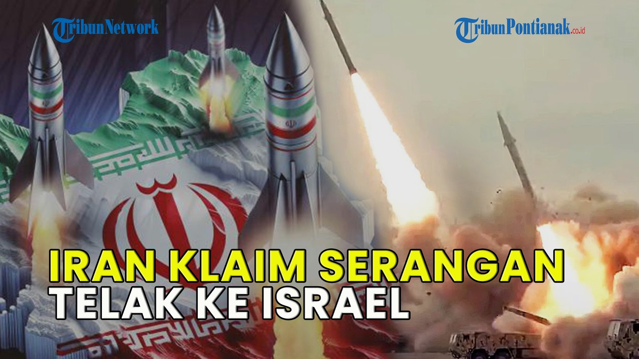 UPDATE❗ IRAN KLAIM SERANGAN TELAK KE ISRAEL, RUDAL PELEDAK 1 TON JADI SENJATA ANDALAN