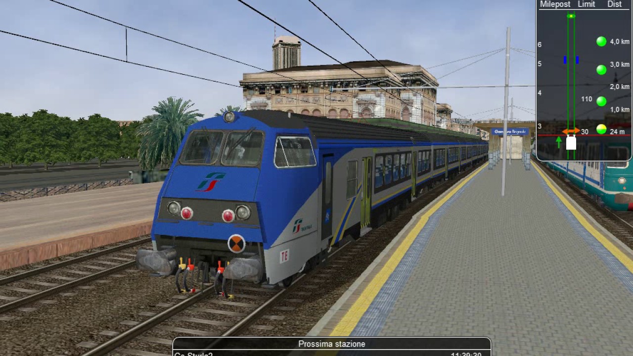 Open Rails Italia Reg 11261 Genova Brignole - La Spezia