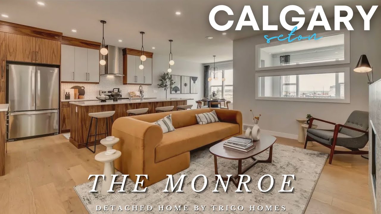 Trico Homes | Monroe | 2382 Sf | 3 Beds | 2.5 Baths | Seton Calgary Real Estate 2023 #homesforsale