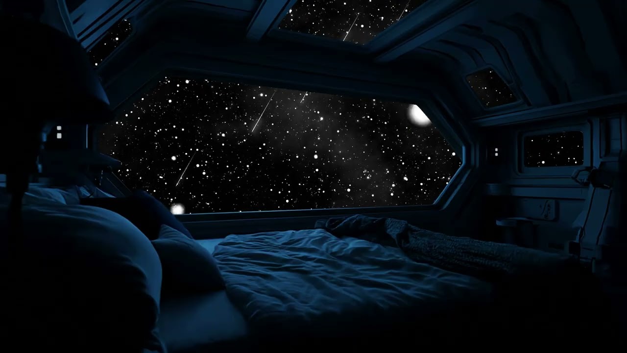 Mindful Interstellar Escape | Sub-Bass Brown Noise & Space Ambience for Relaxation