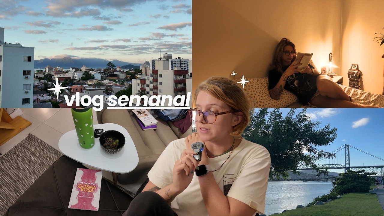vlog: tentando ler com uma rotina de trabalho 9-18 (caos)