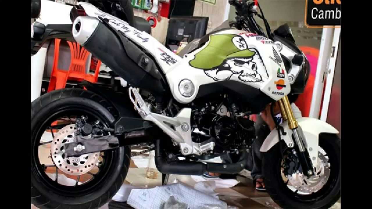 Honda MSX 2015 Wrap Sticker KS 123 KS MSX