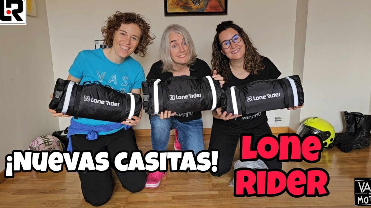 V.A.S. EN MOTO con TIENDAS LONE RIDER.