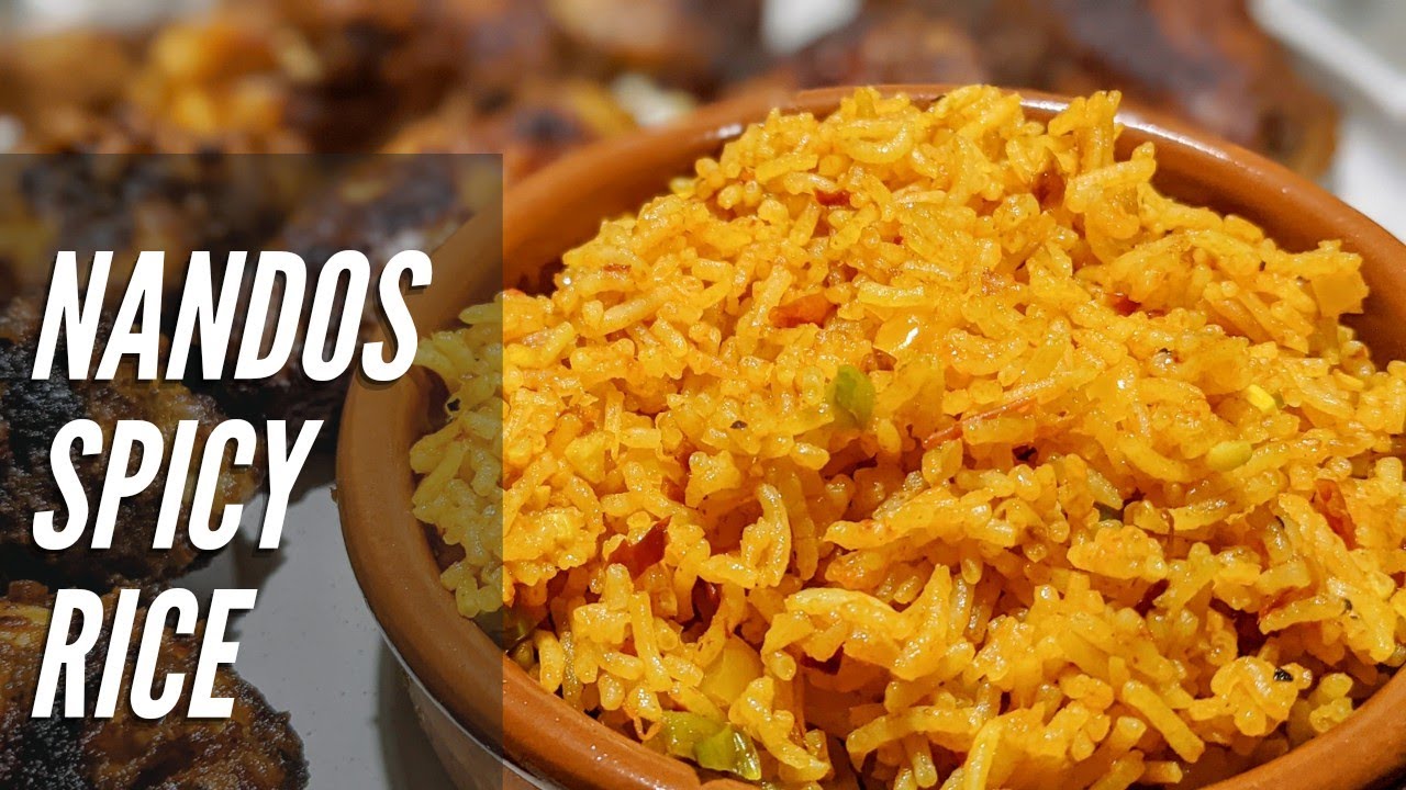 How to make Nandos Spicy Rice at home recipe