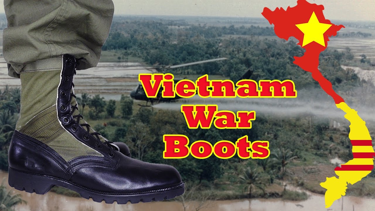 Vietnam War boots | All models of boots used by US personnel.