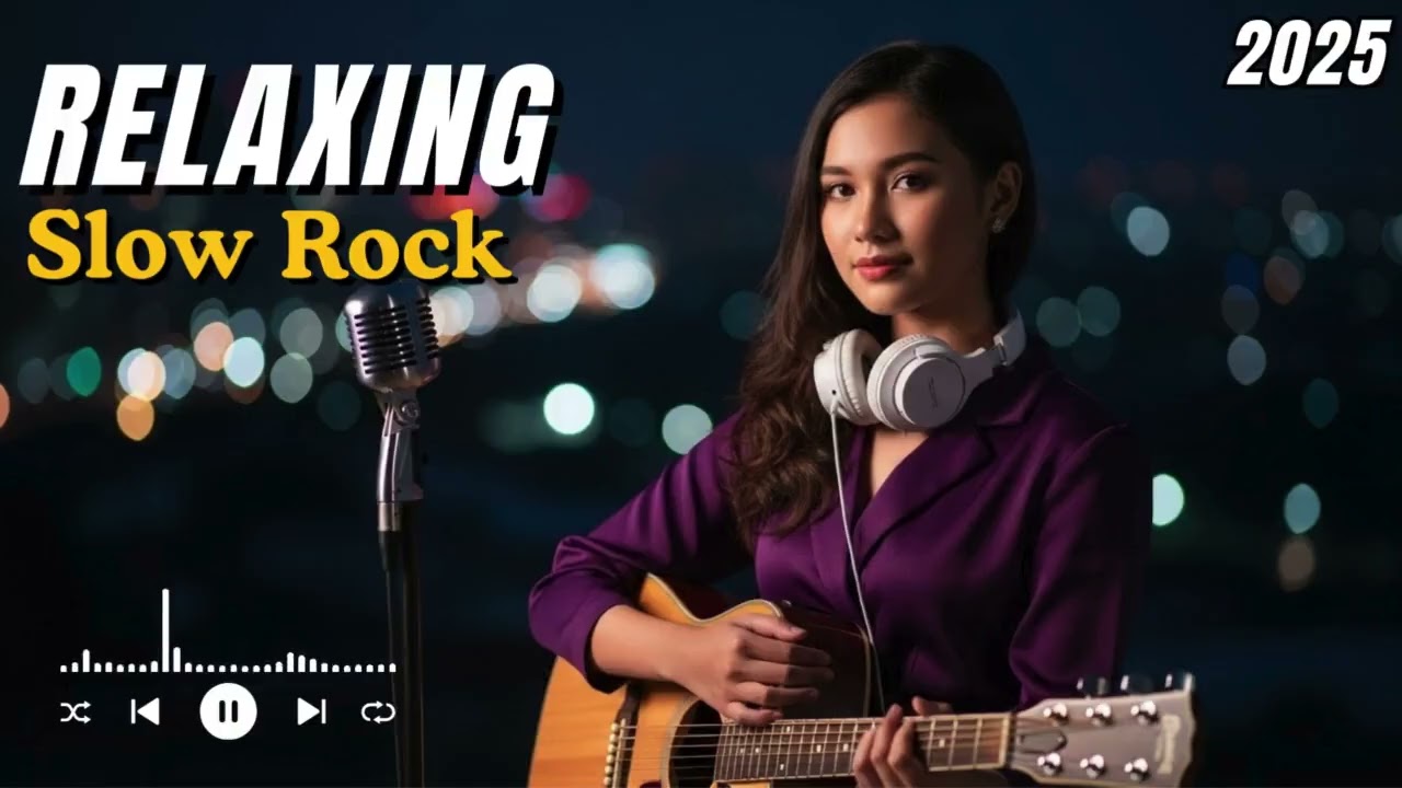 Soft Rock Therapy 🎸 Relaxing Slow Rock for Anxiety Relief
