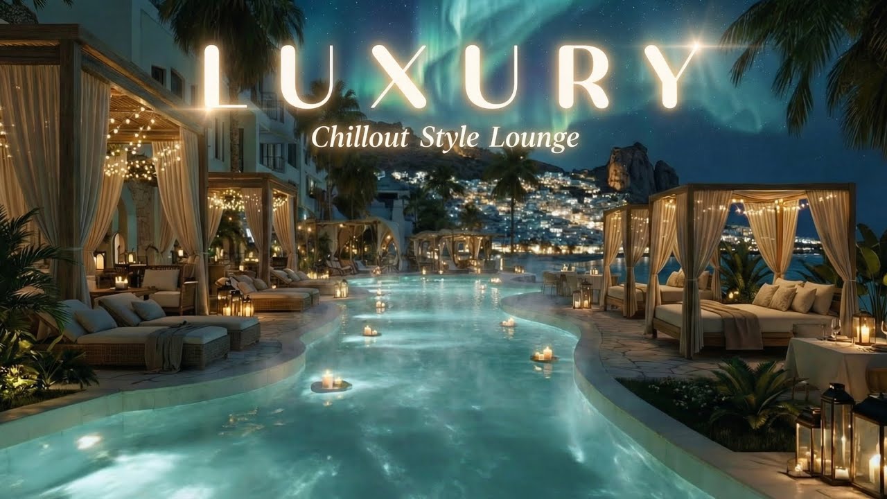 Luxury Chillout Lounge Music ~ Relaxing Night Ambient Sounds for Deep Relaxation 🌌✨
