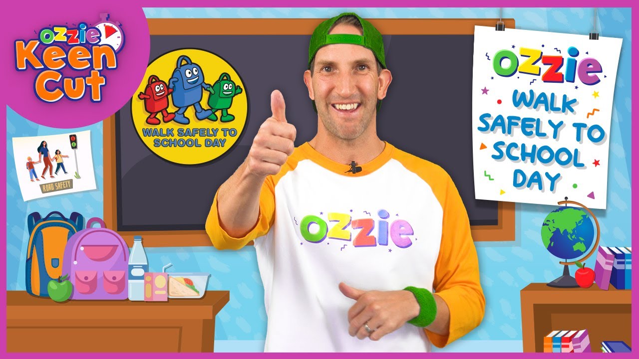 Walk Safely To School Day 2025 | Learn How to Be Safe Near Roads for Kids