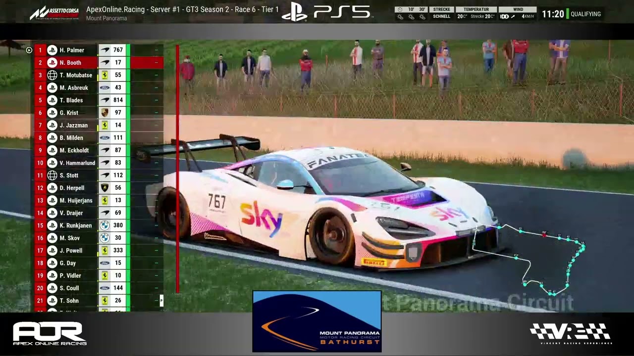 GT3 PS5/XBOX GT3 Championship by ApexOnlineRacing // Season 2 // Race 6 // Tier 1 // Mount Panorama