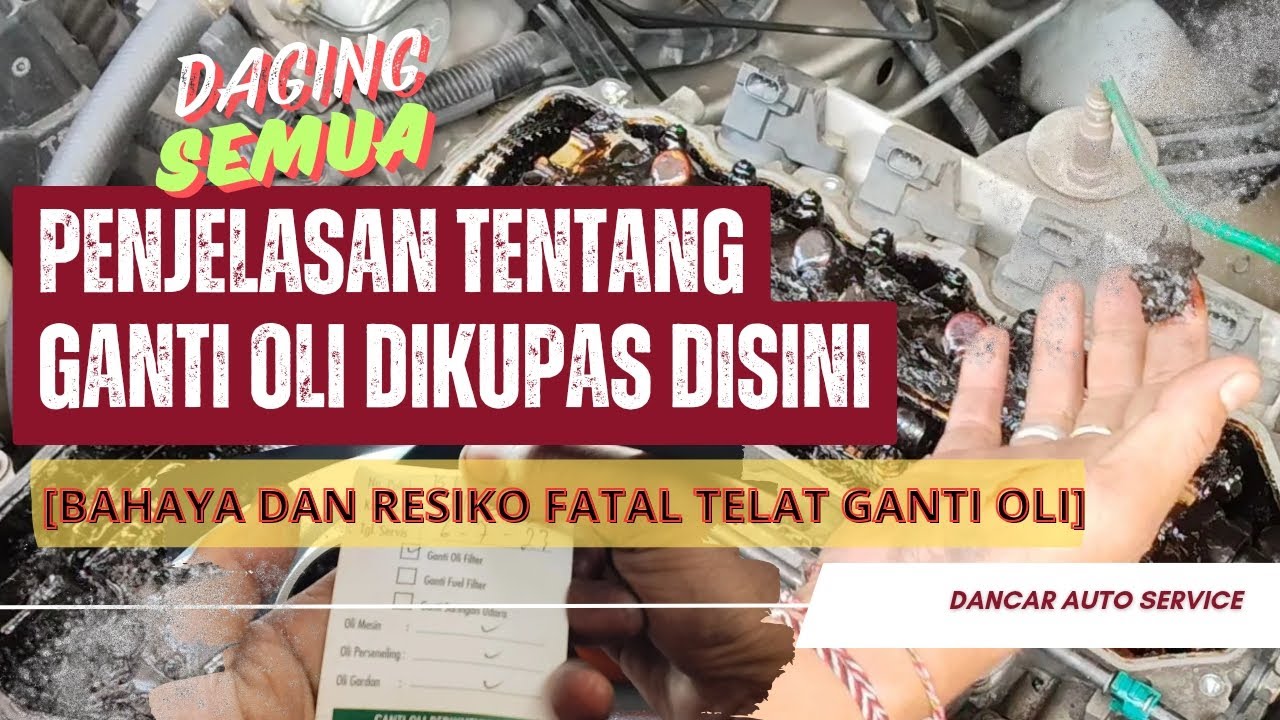 💥GANTI OLI ITU TIDAK PENTING !!! || Jangan Ganti Oli Sebelum Simak Video Ini Sampai Habis
