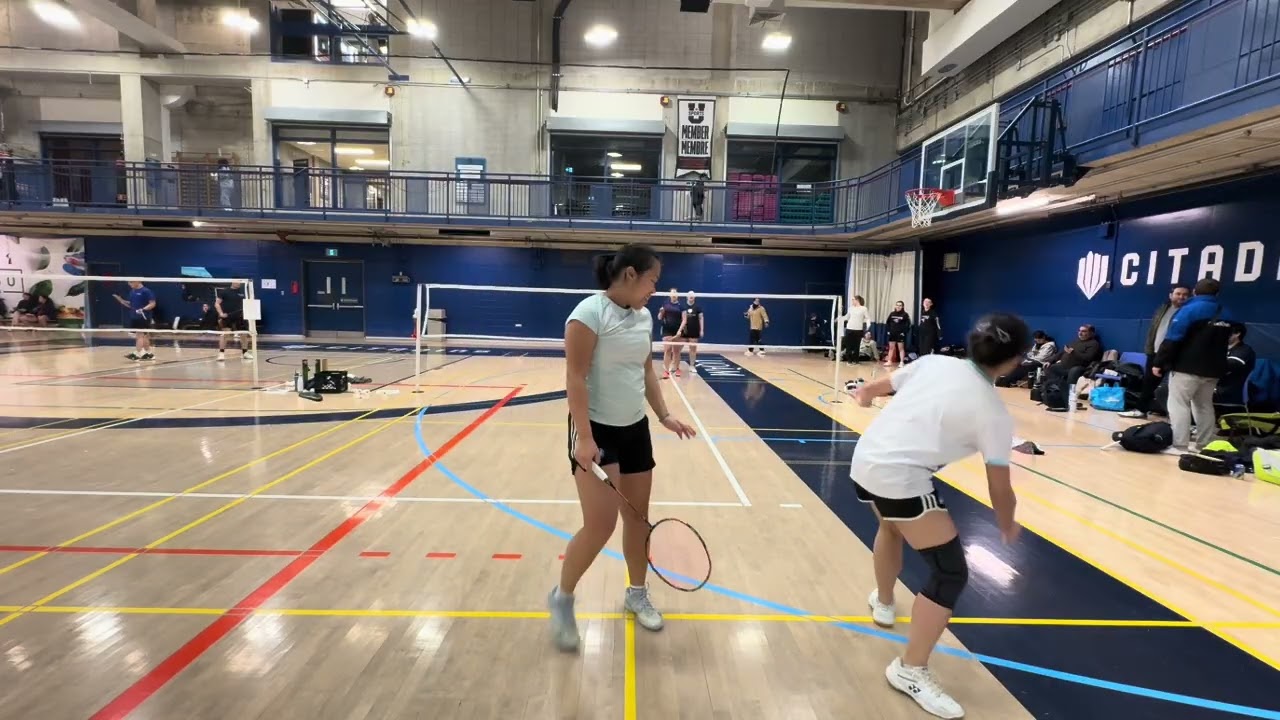 UQAM OPEN 2026 | WDA semi pt 1 | Nadianie & Aimie vs Charlie & Kelly 🏸