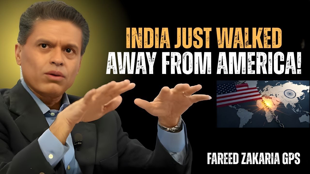 India Just Rewrote the Rules: Walking Away from America? || BEST SPEECH BY FAREED ZAKRIYA GPS