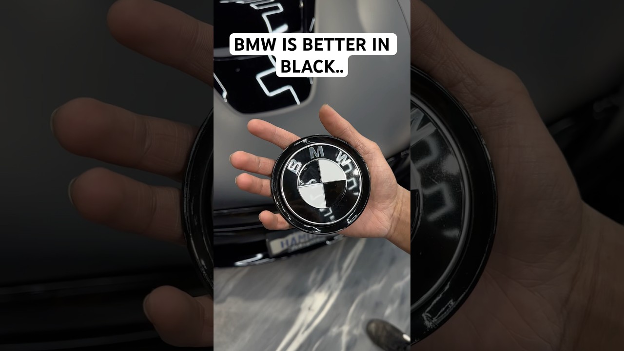 BMW i8 Wrapped In Satin Black With Black Accents.. #bmw #bmwi8 #carwrap #satin #black #cars #shorts