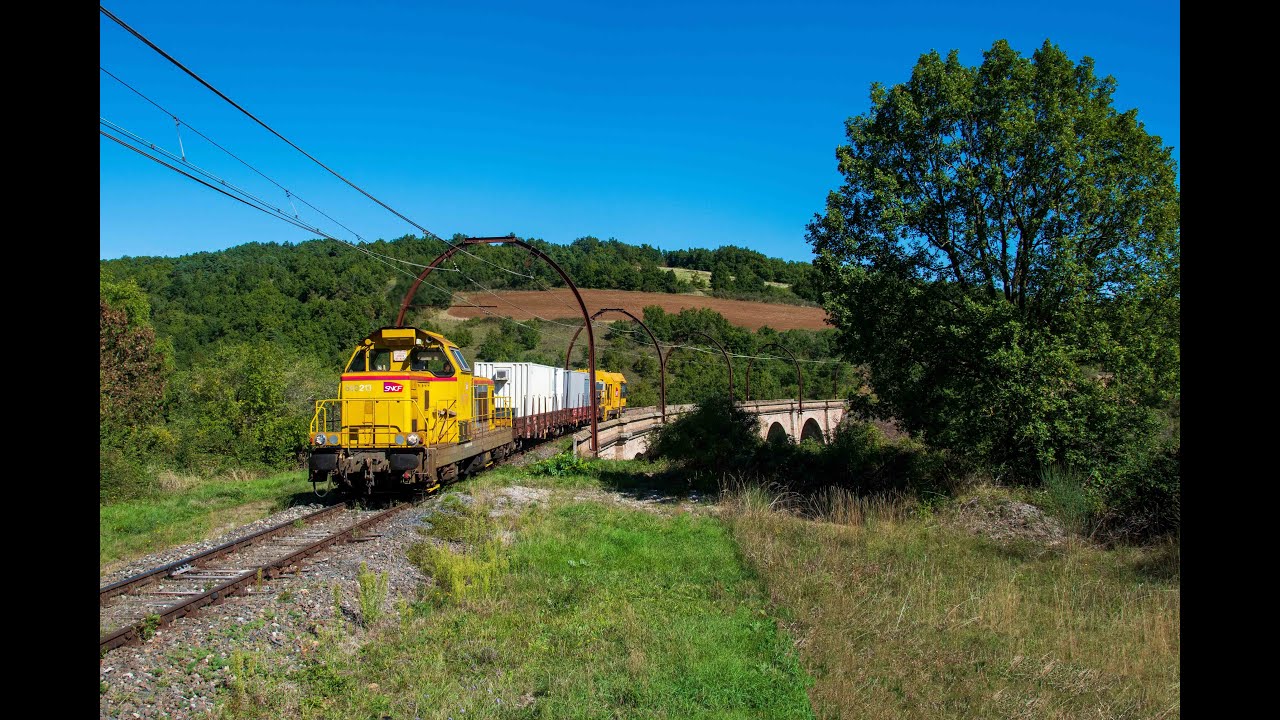 Trains entre Lozère et Aveyron - Septembre 2025