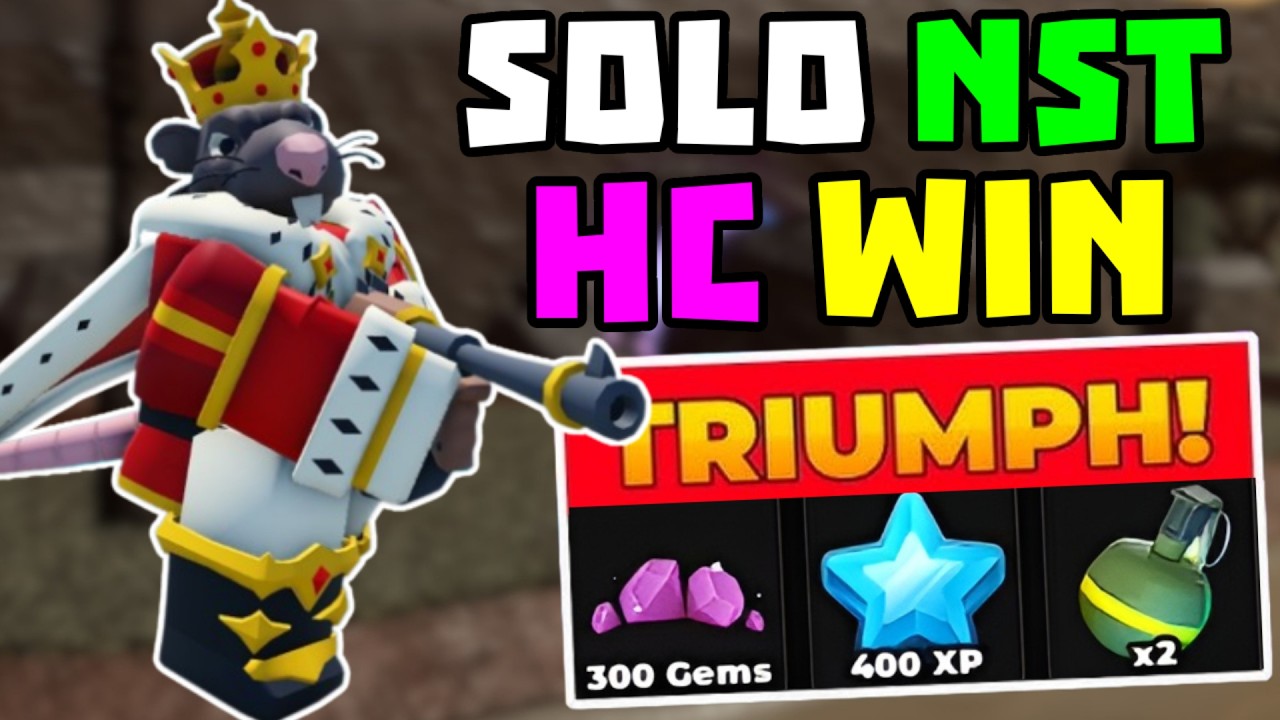 SOLO Hardcore Победа + Без Special Towers + Полный Гайд | TDS Tower Defense Simulator