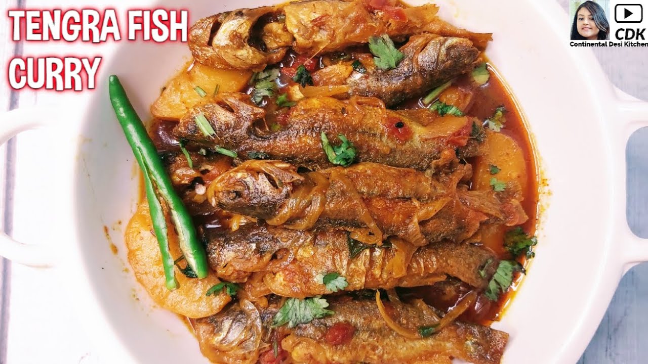 TENGRA FISH CURRY RECIPE | Tangra Macher Jhol | Spicy Bengali Style Fish Curry | Easy Catfish Curry