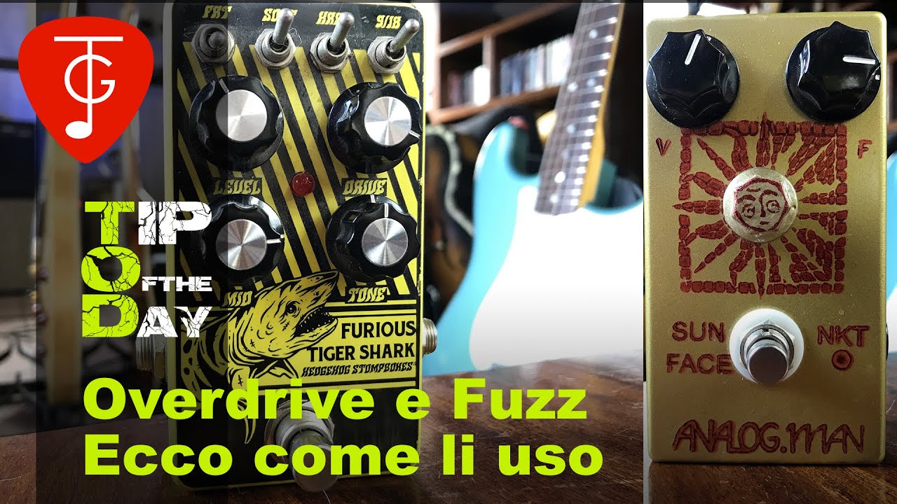 Fuzz e Overdrive due pedali dal sound dinamico, vi faccio sentire come li uso io.