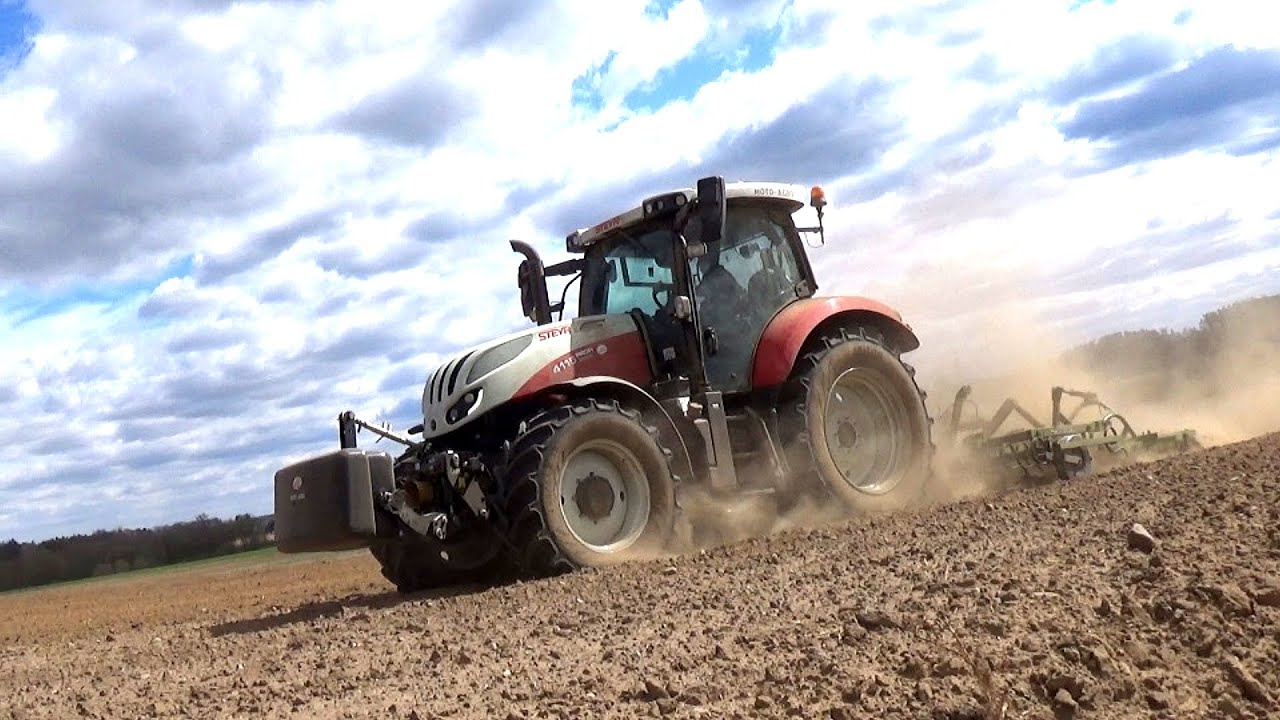 Agregatowanie na Saharze 2020 // Steyr 4115 Profi // Bomet 3.6m