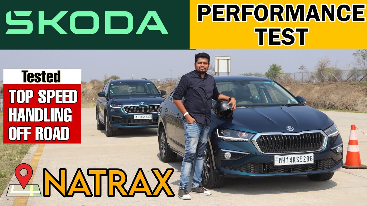 Skoda Performance Test at NATRAX | Top Speed | Handling | Off-road | Pilot On Wheels