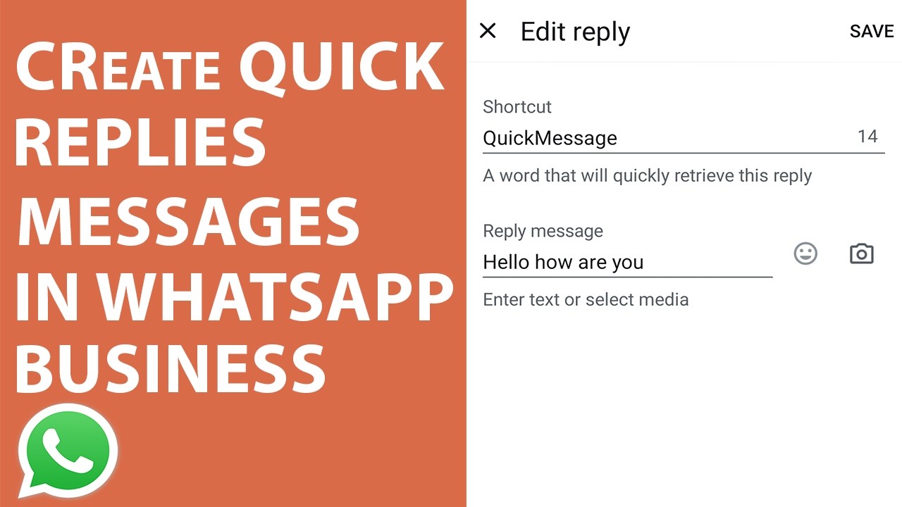 Как создавать сообщения с быстрыми ответами в WhatsApp Business