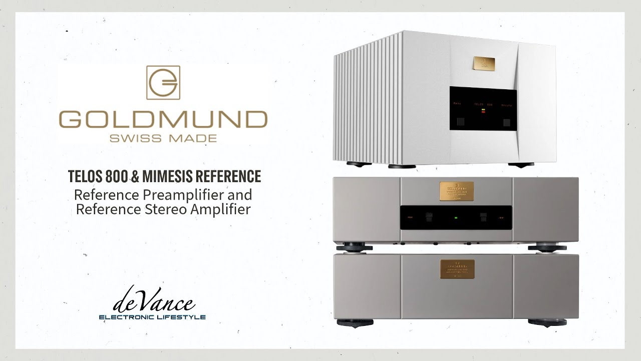 Goldmund Telos 800 и Mimesis Reference