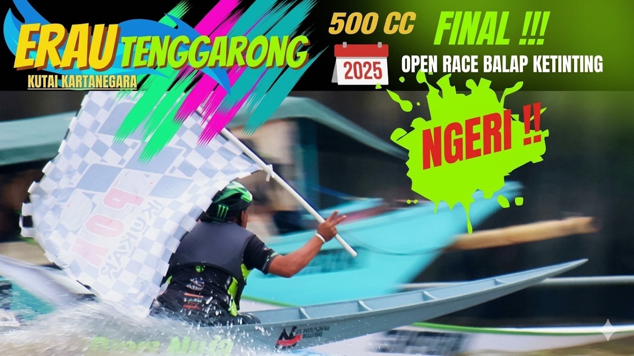 FINAL race ERAU BALAP KETINTING, 500 CC TENGGORONG