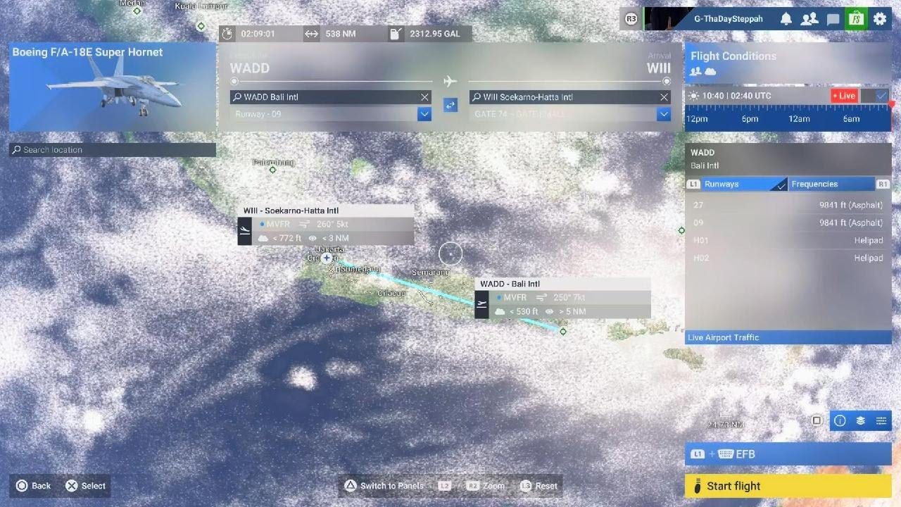 MSFS BALI to Jakarta Full Flight
