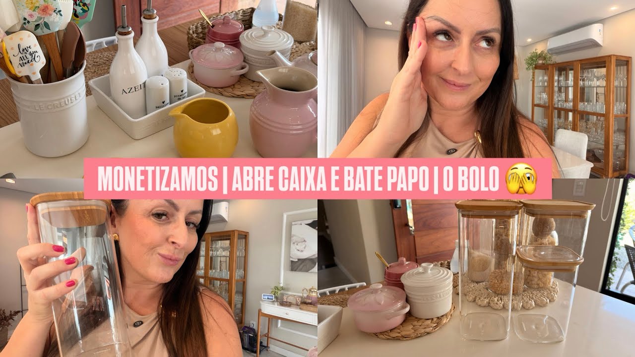 ABRINDO UMA COMPRINHA E PAPEANDO | GRATIDÃO | E ESSE BOLO? 