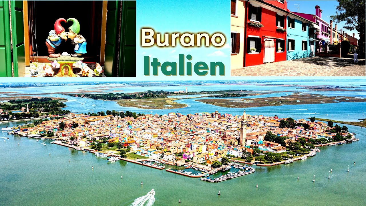 Marina di Venezia - Burano⛵ Bootsausflug