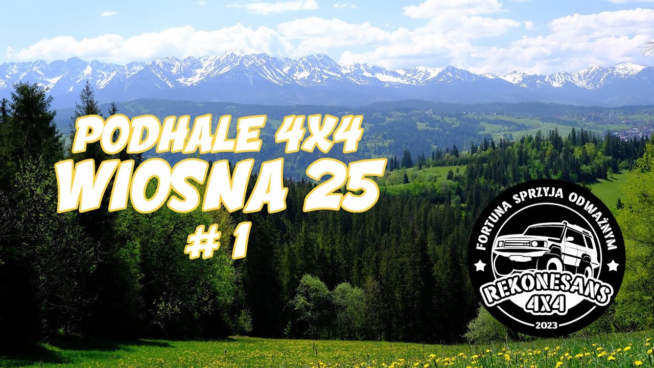 Wiosenne Podhale 4x4 z REKONESANS 4X4