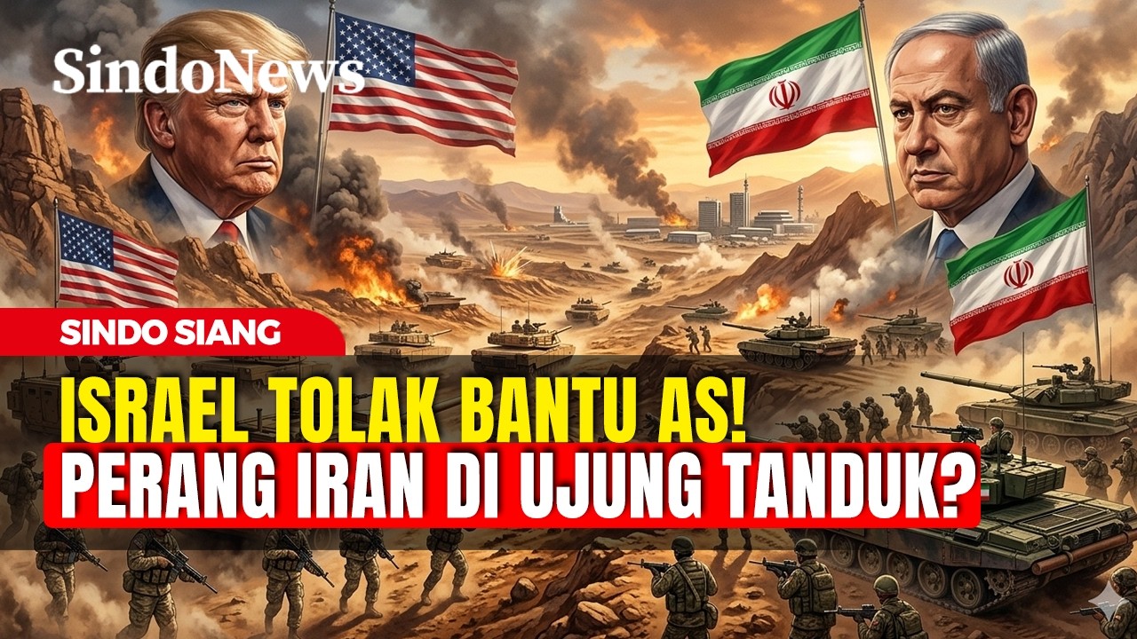 DI LUAR DUGAAN! Israel Tolak Bantu Amerika Serang Iran, Ada Apa Sebenarnya? | Sindo Siang | 02/04