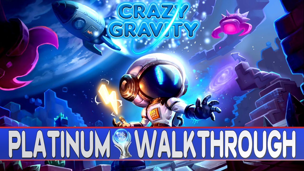 Crazy Gravity Platinum Walkthrough | Trophy & Achievement Guide | Crossbuy PS4/PS5 - Stackable