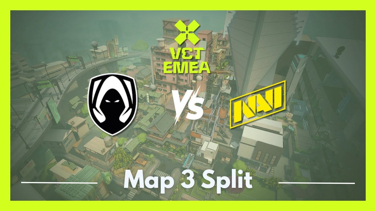 TH vs NAVI | VCT EMEA Kickoff | Map 3 Split