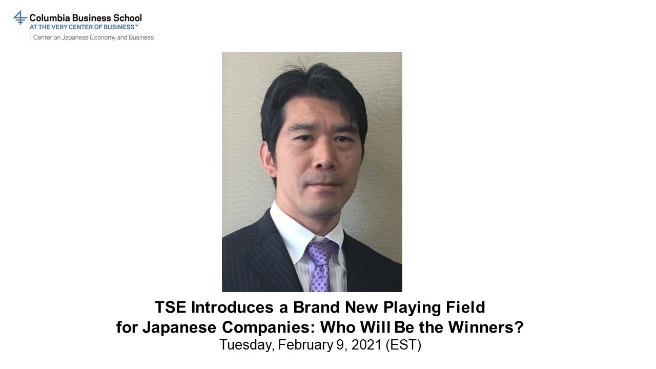 TSE Introduces a Brand New Playing Field for Japanese Companies: Who Will Be the Winners?