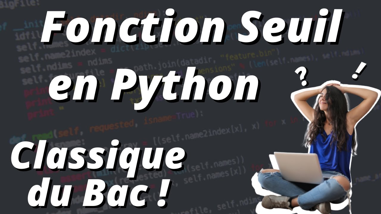 La fonction Seuil en Python : algorithme classique à connaître en Terminale !