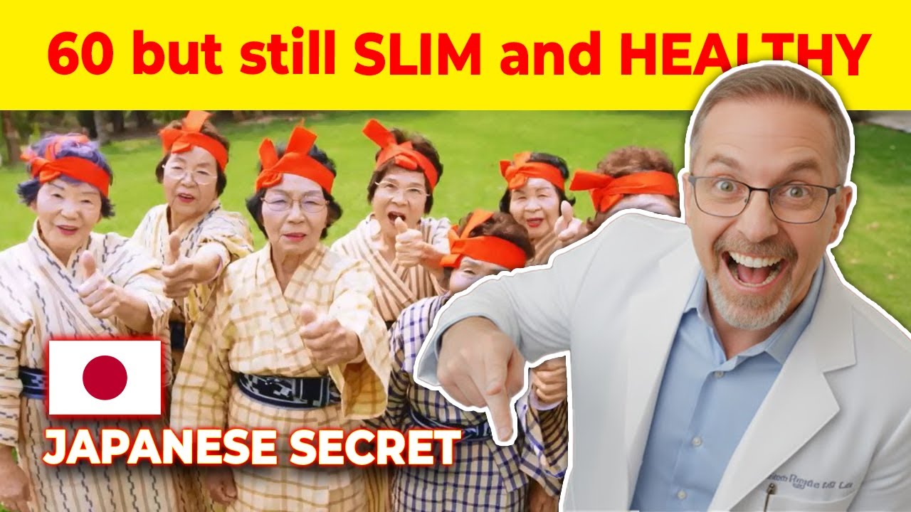 How to Stay SLIM and HEALTHY Like the Japanese at 60 (No Gym)
